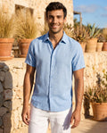 Men's Linen Shirt – Breathable Casual Wear – Summer Days