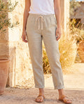 Elise - Elegant Linen Relaxed Trousers