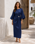 Mila - Smooth Satin Maxi Dress