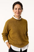 Lena - Luxe Thermal Round Neck Sweater for Women