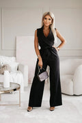 Carmen - Sleek Wrap Jumpsuit