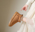Elise - Waterproof Platform Ankle Boots with Faux Fur Lining