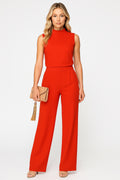 Eve - Sleeveless Wide-Leg Jumpsuit