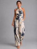 Faith - Halter Wide-Leg Jumpsuit