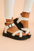 Fiona - Sporty Strappy Platform Sandals