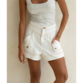Georgia - High-Waist Cargo Shorts