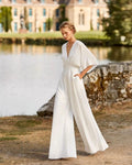 Jasmine - Flowy V-Neck Jumpsuit