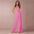Rose - Elegant Wide-Leg Jumpsuit