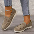 Xena - Suede Slip-On Loafers Dressy Footwear Any Occasion