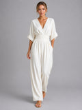 Zoe - Soft Cinched Waist Jumpsuit