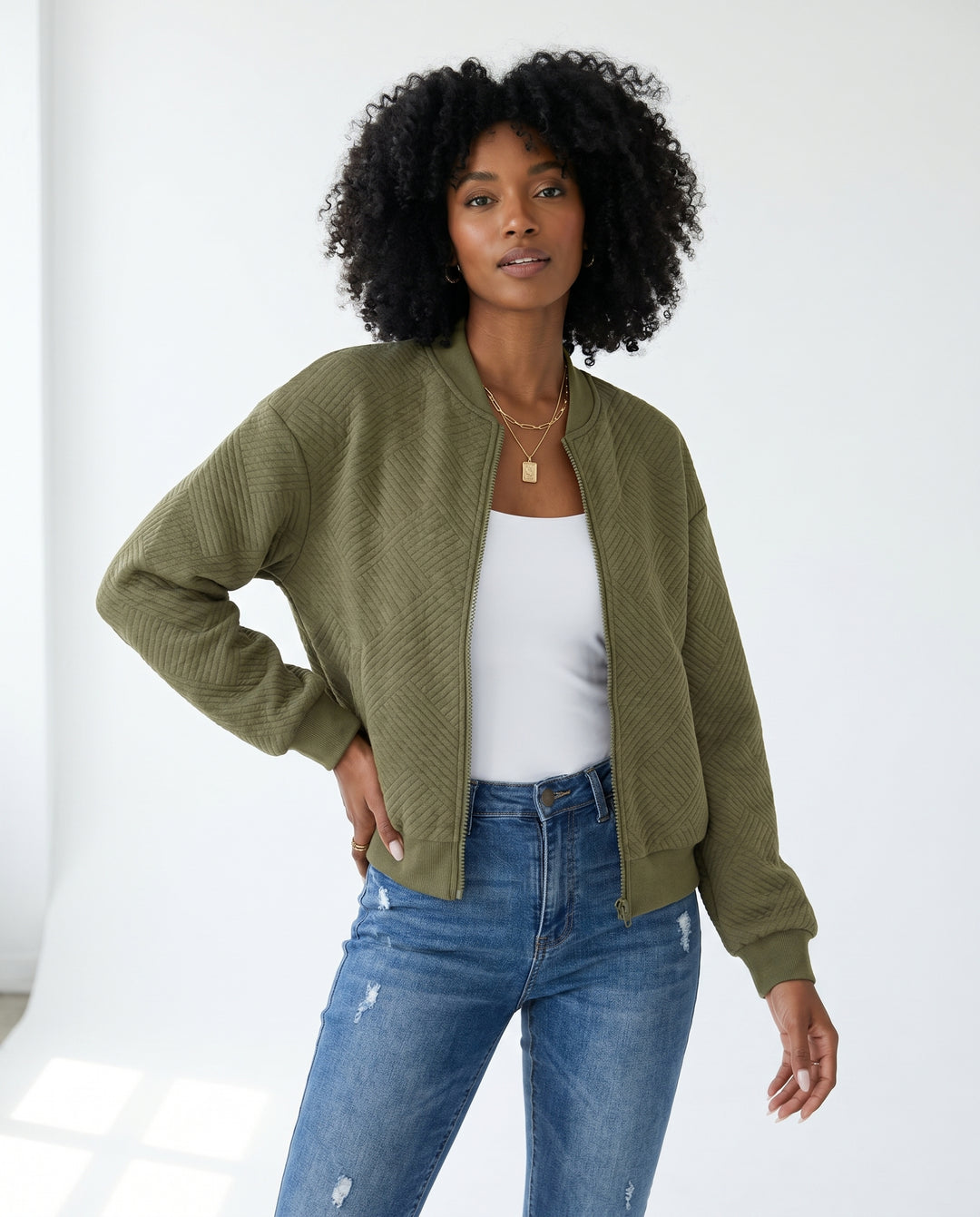 madison-textured-bomber-jacket-army-green-2