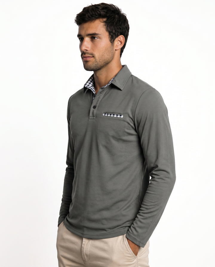 julia-check-collar-polo-grey-3