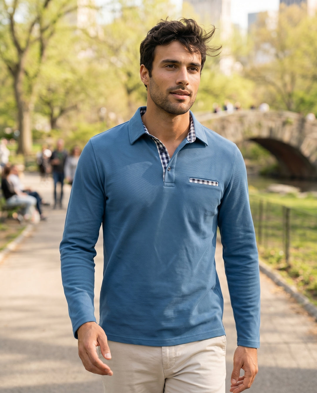 julia-check-collar-polo-blue-5