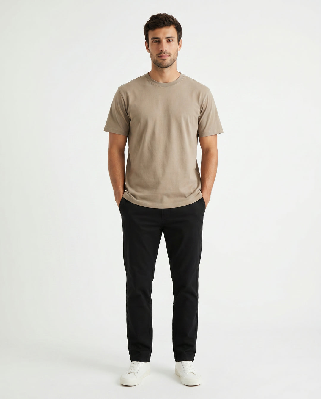 arno-classic-black-t-shirt-khaki-1