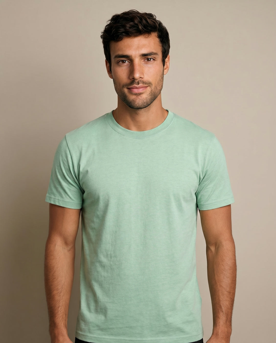 arno-classic-black-t-shirt-mint-green-2