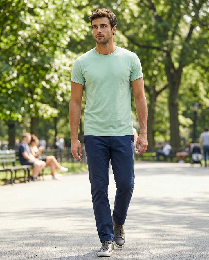 arno-classic-black-t-shirt-mint-green-5