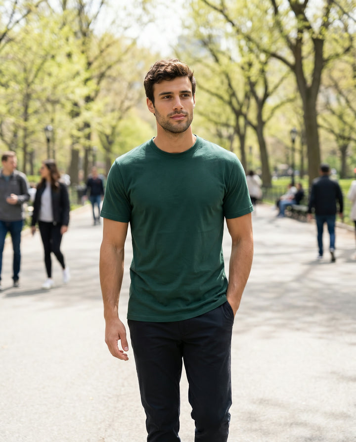 arno-classic-black-t-shirt-groen-5