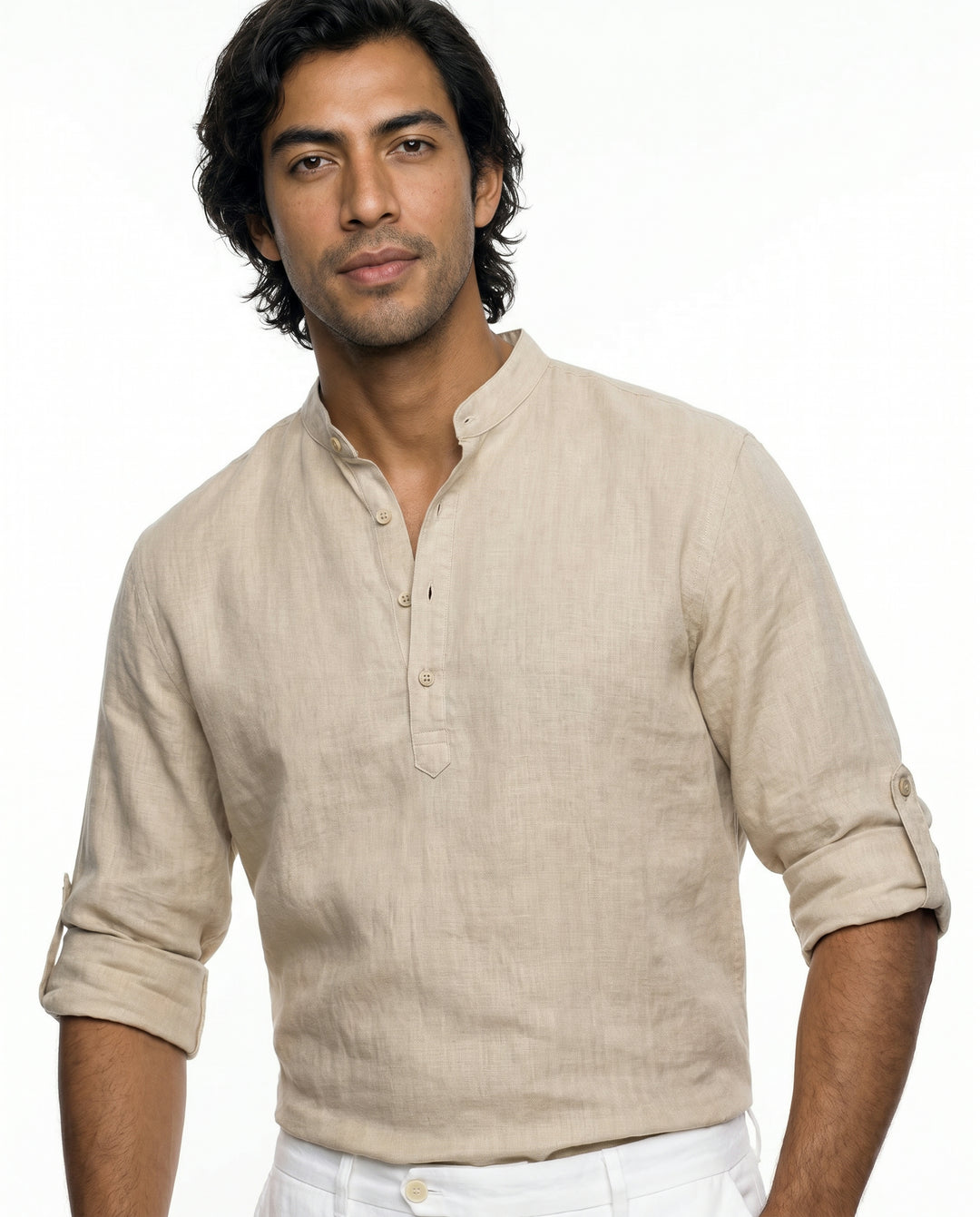 stefan-linen-henley-shirt-beige-2