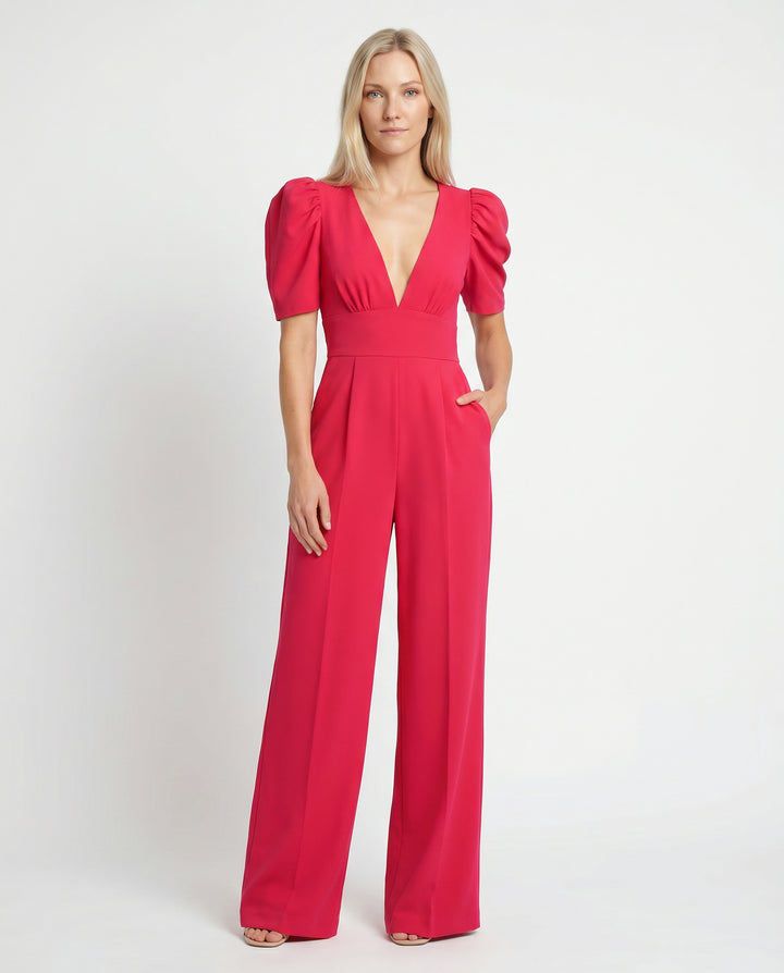 naomi-puff-sleeve-jumpsuit-red-pink-3