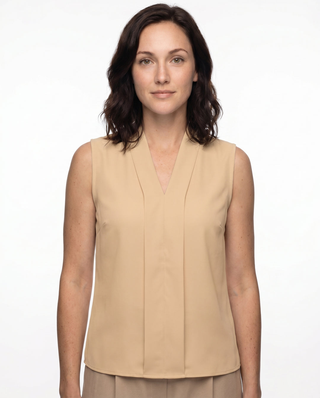 claire-sleeveless-v-neck-top-beige-1