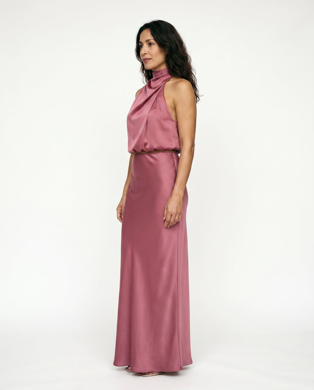 zara-satin-halter-dress-pink-red-3