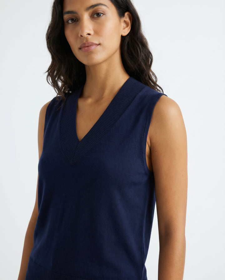 maya-sleeveless-v-neck-top-navy-blue-2