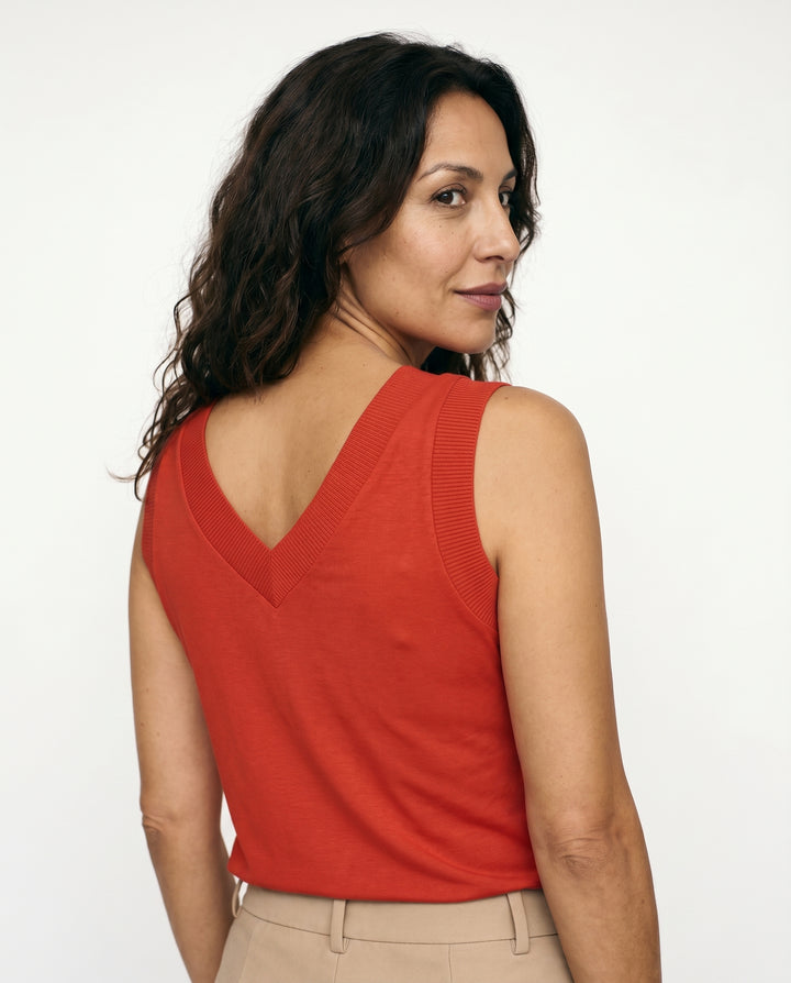 maya-sleeveless-v-neck-top-mandarin-red-4
