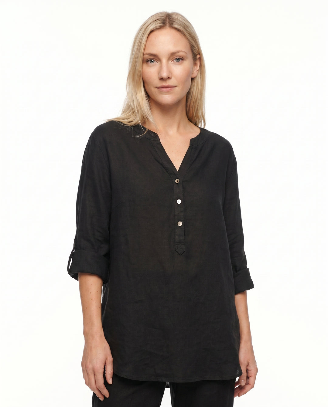 sarah-linen-tunic-blouse-black-2