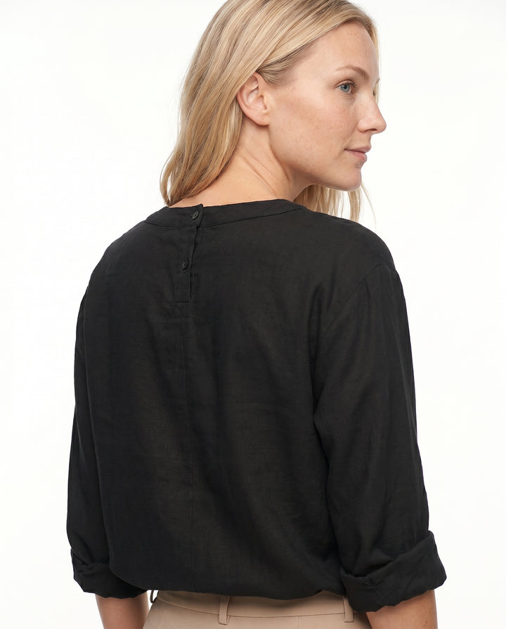 sarah-linen-tunic-blouse-black-4