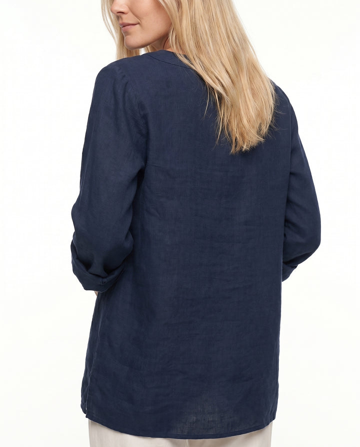 sarah-linen-tunic-blouse-navy-blue-4