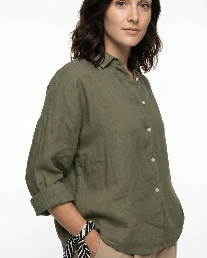 iris-linen-blouse-olive-green-3