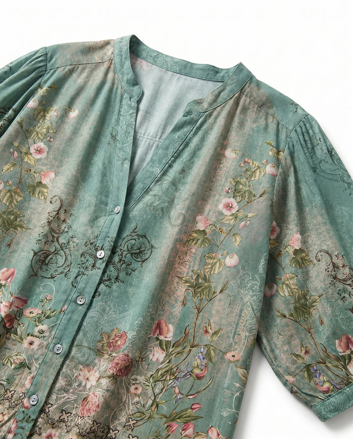 leah-boho-print-blouse-green-6