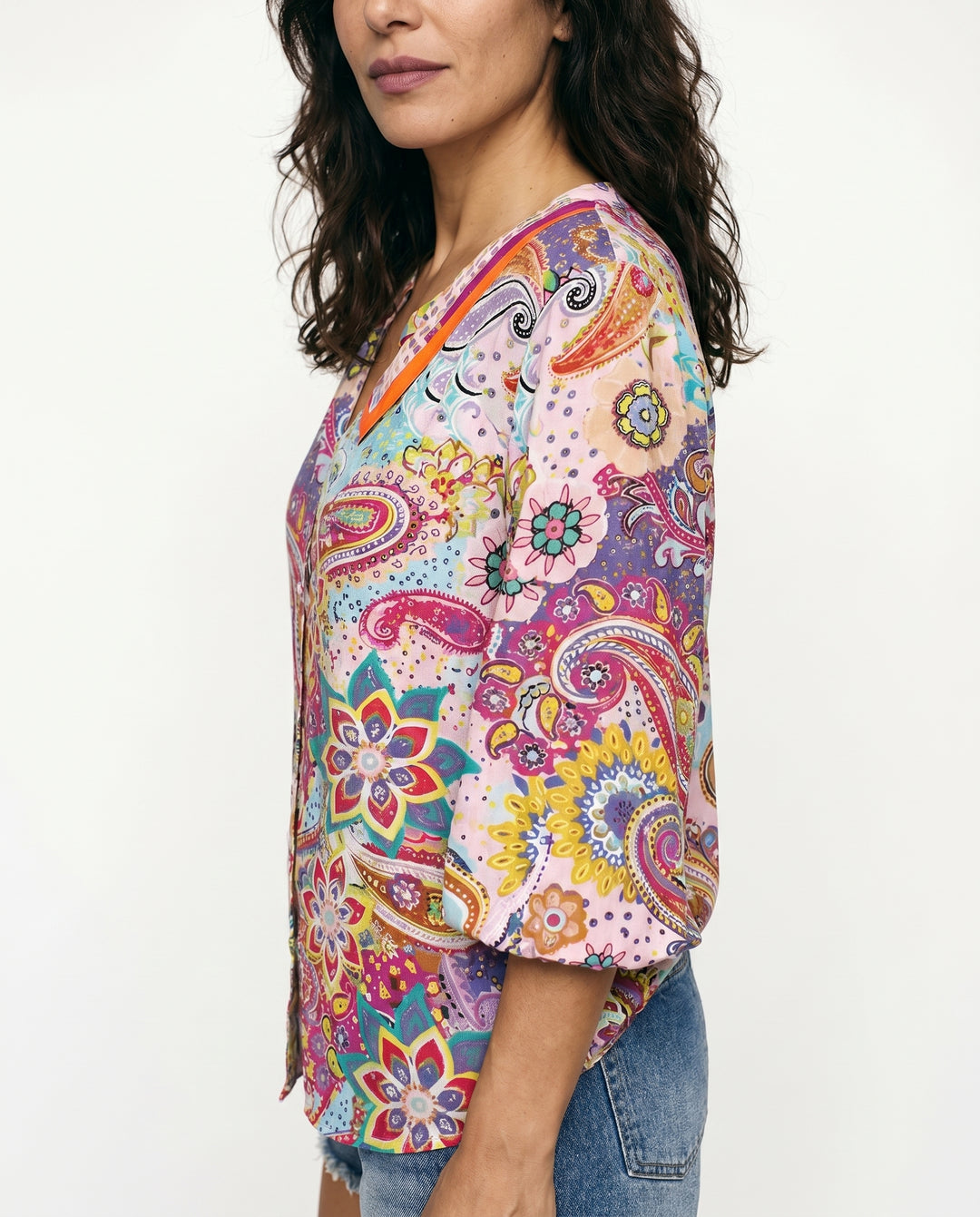 leah-boho-print-blouse-pink-3