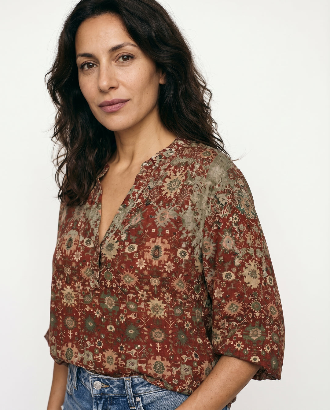 leah-boho-print-blouse-brown-2