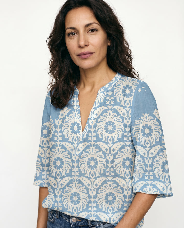 leah-boho-print-blouse-blue-1