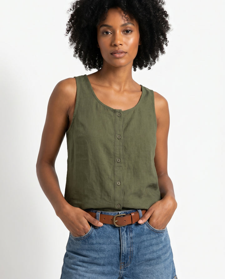 eve-buttoned-tank-top-army-green-1