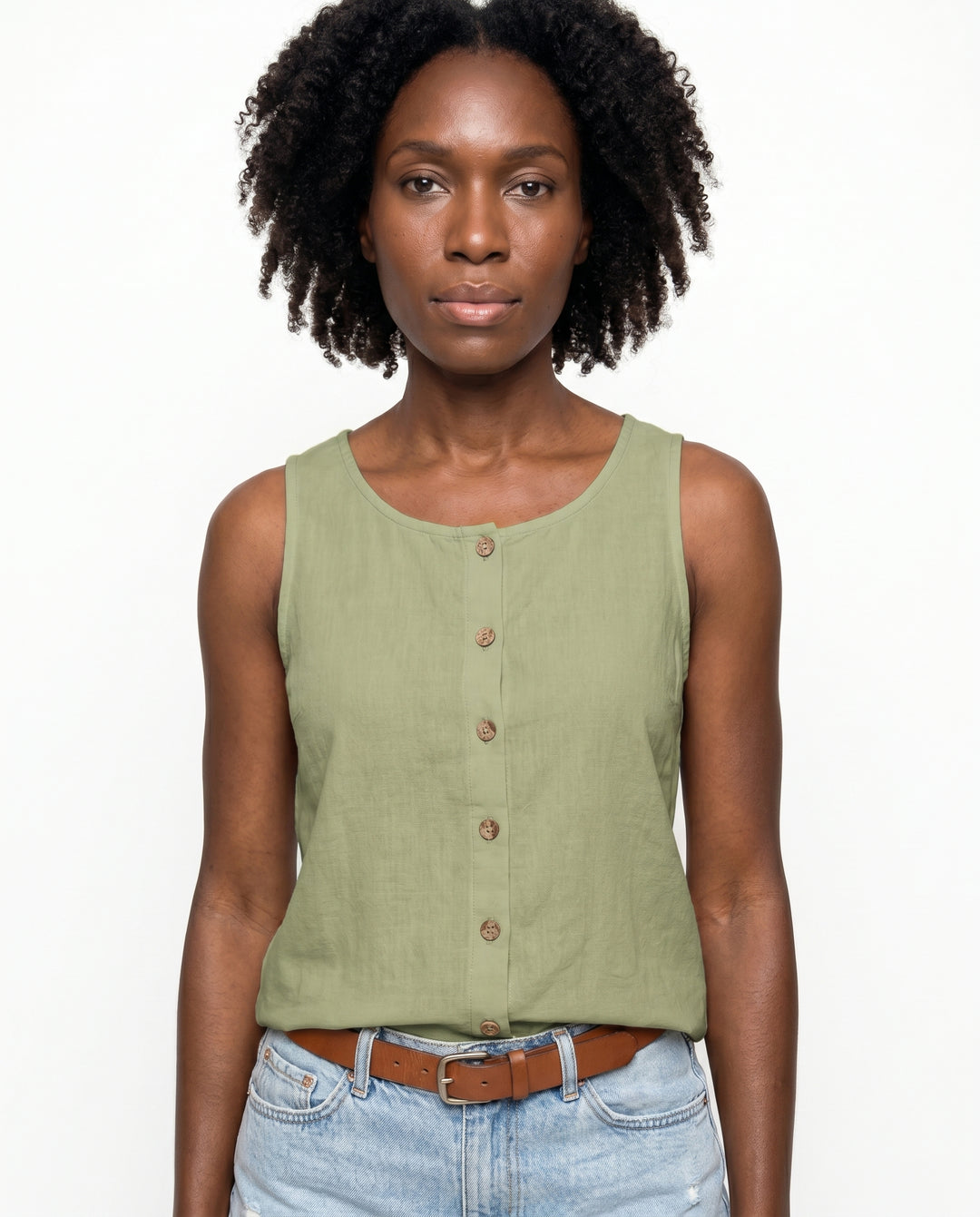 eve-buttoned-tank-top-green-1
