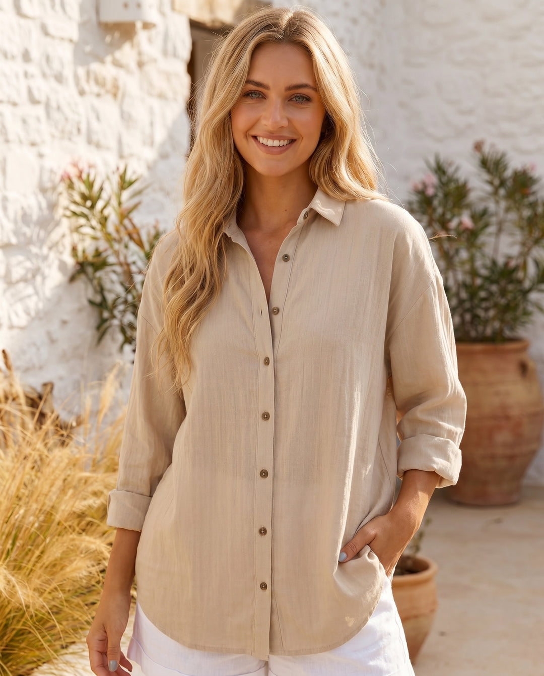 grace-button-up-blouse-beige-1
