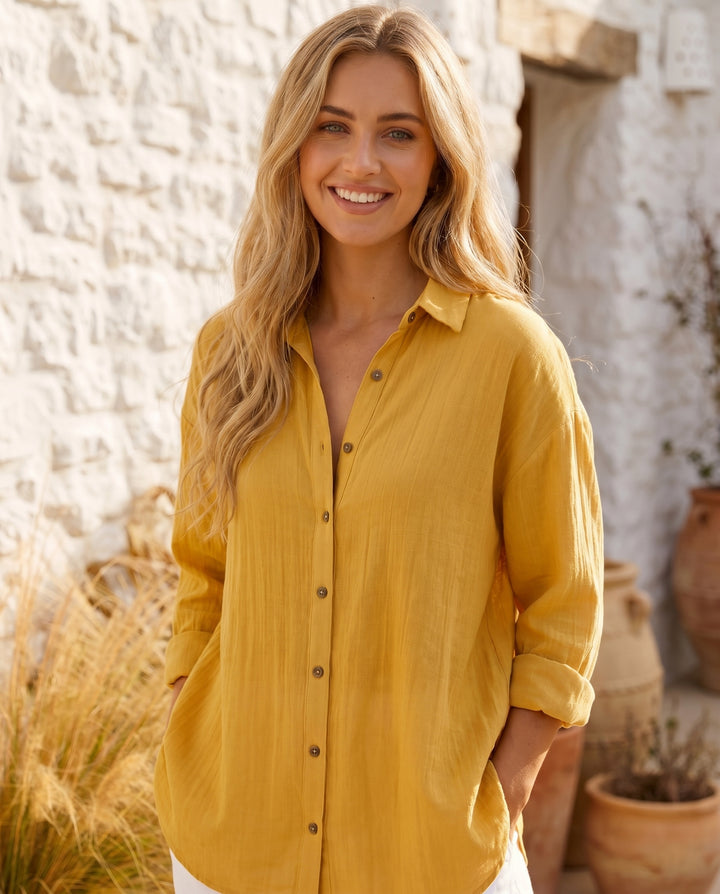 grace-button-up-blouse-yellow-1