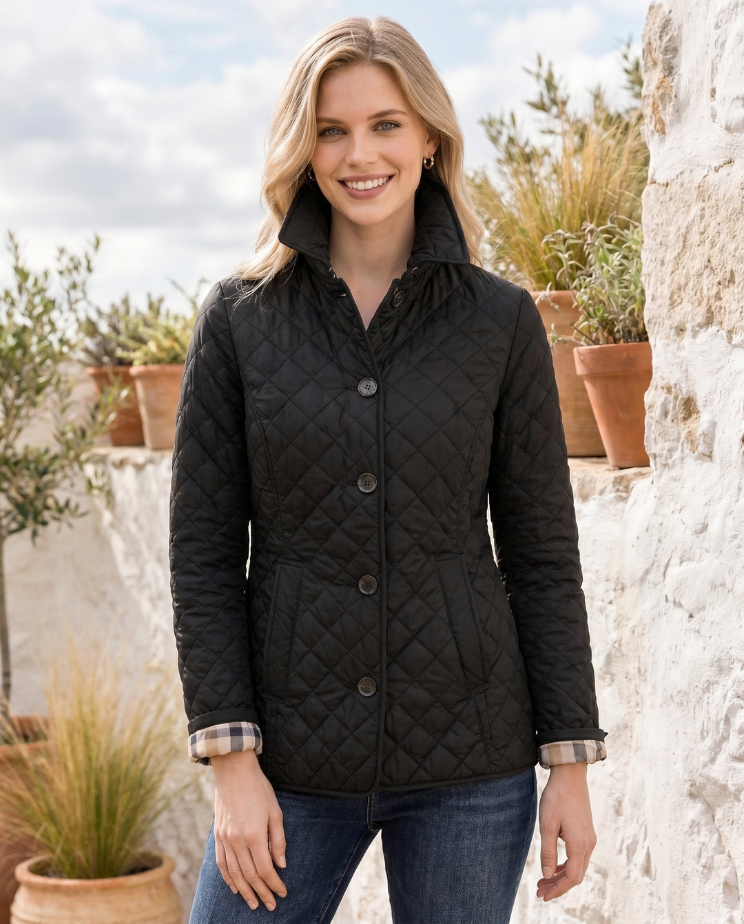Kelsey - Quilted Jacket — hero shot