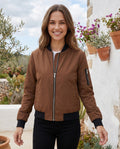 Natalie - Sophisticated Casual Bomber Jacket