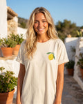 Sophie - Chic Lemon Print T-Shirt