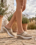 Leah - Stylish Mesh Slip-On Clogs