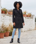 Delilah - Classic Tailored Lightweight Trench Coat