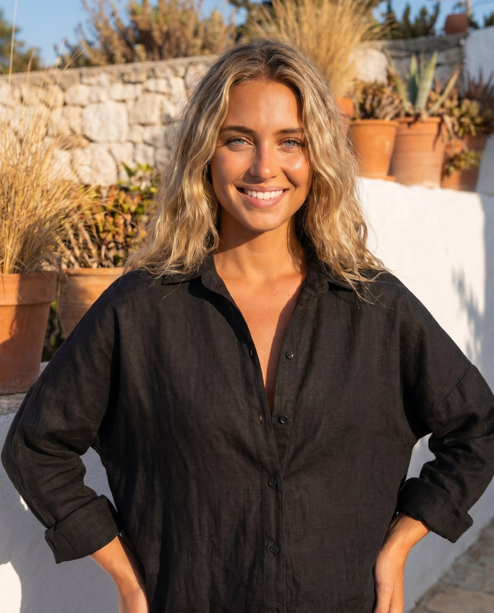 freya-linen-button-up-shirt-black-1