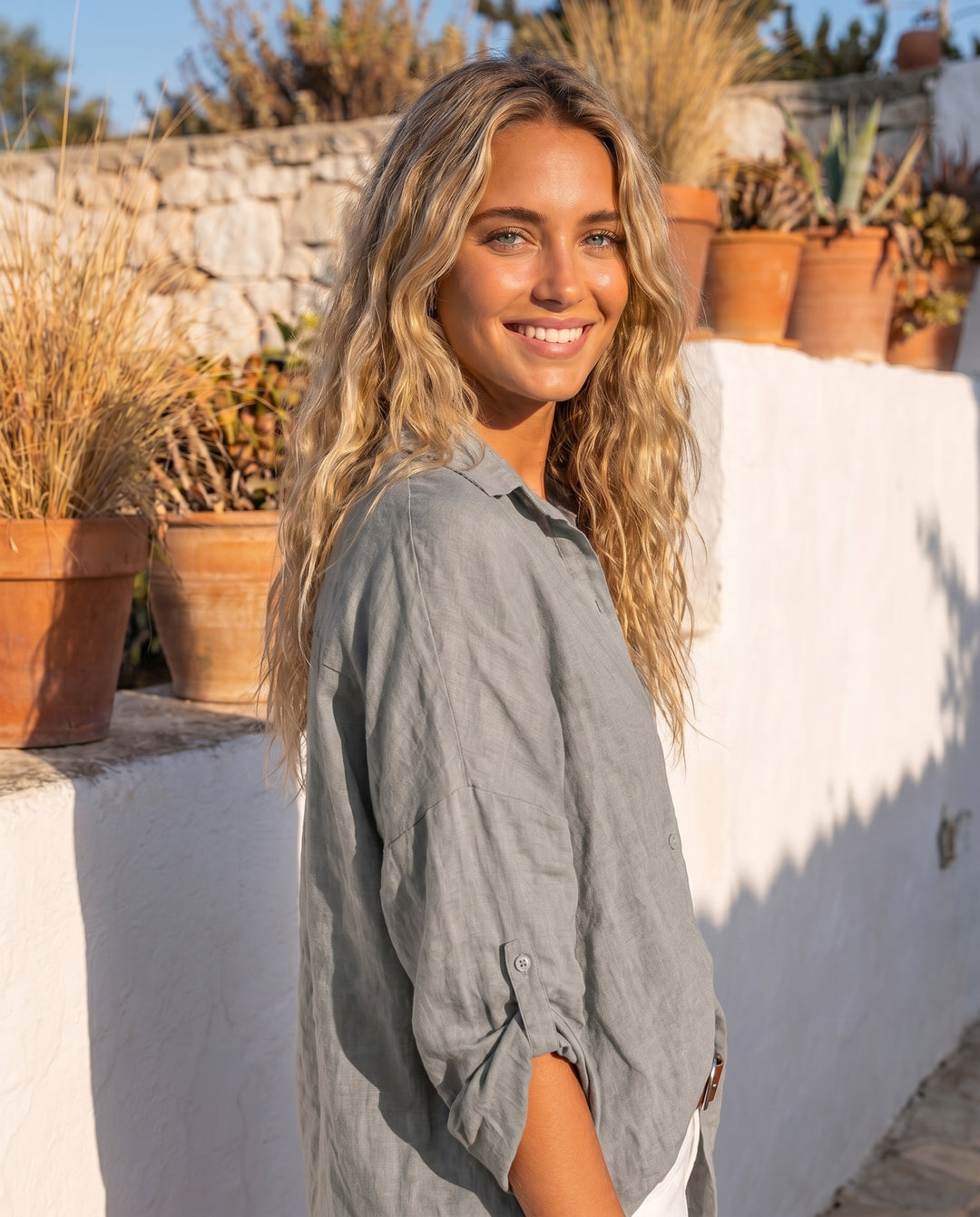 freya-linen-button-up-shirt-gray-2