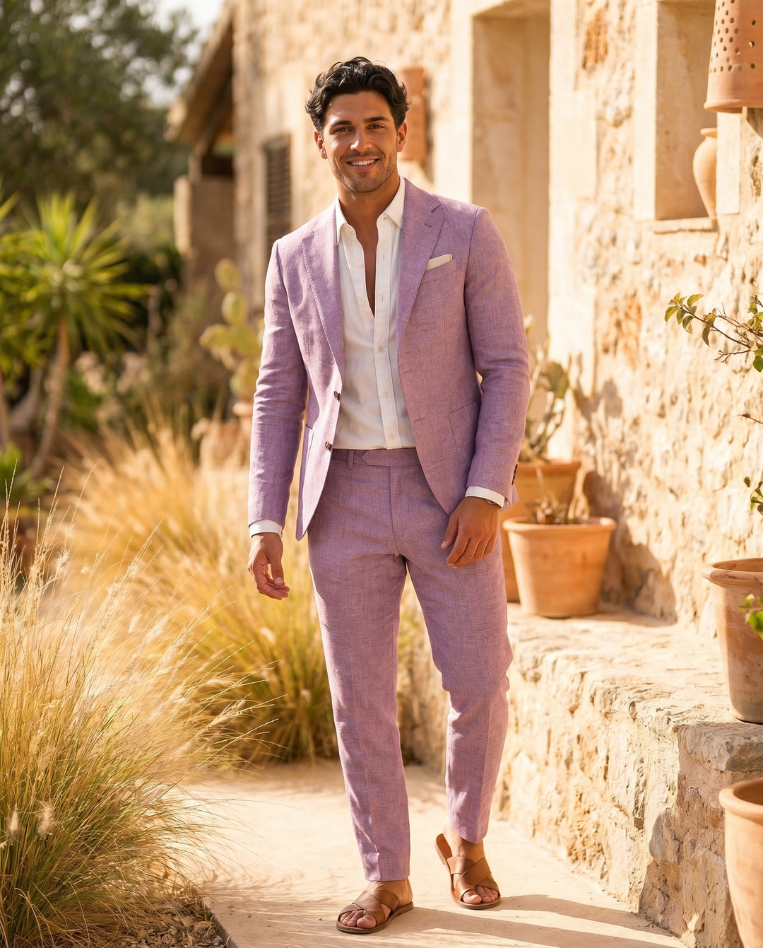 valentin-linen-suit-set-purple-1