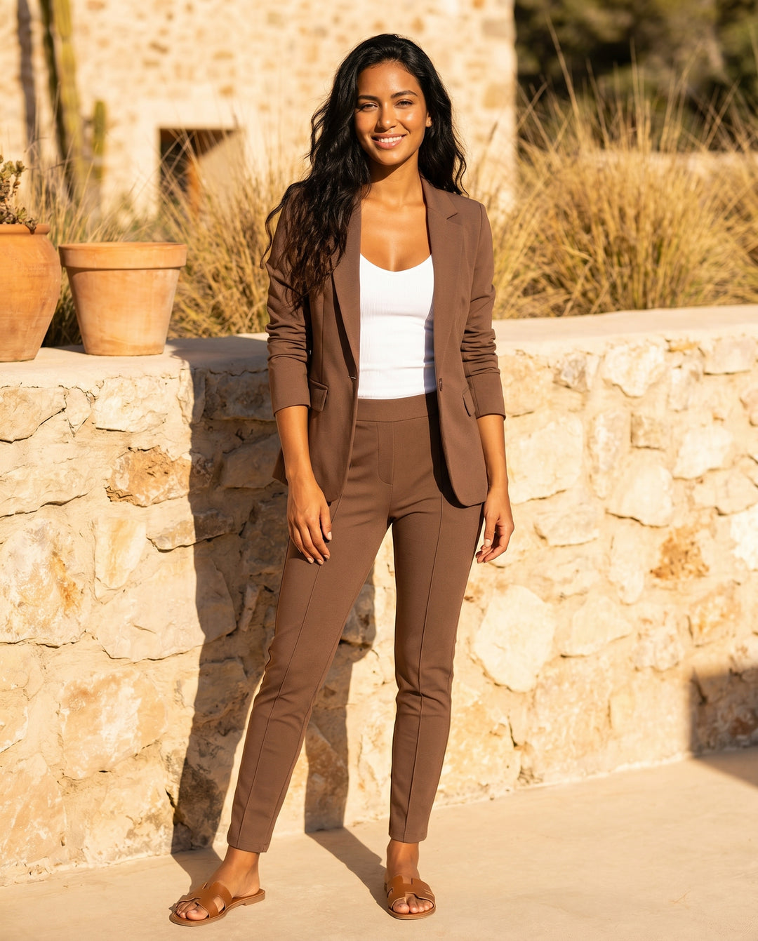 rose-blazer-pants-set-brown-1