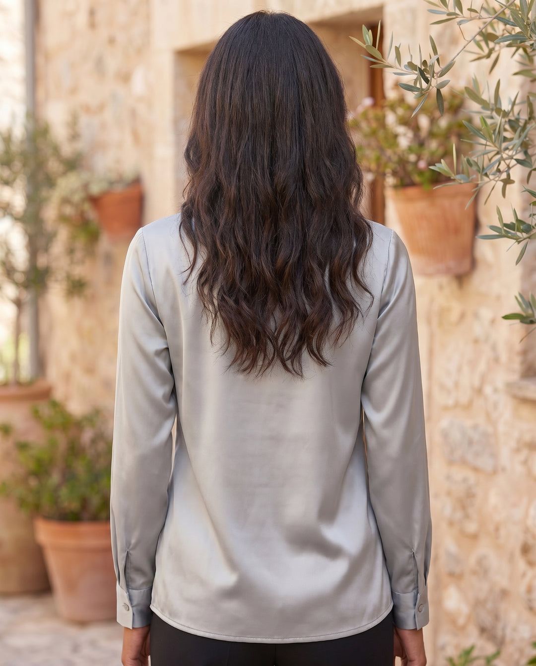 ava-satin-waterfall-blouse-gray-2