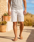Caleb - Dapper Men's Linen Shorts